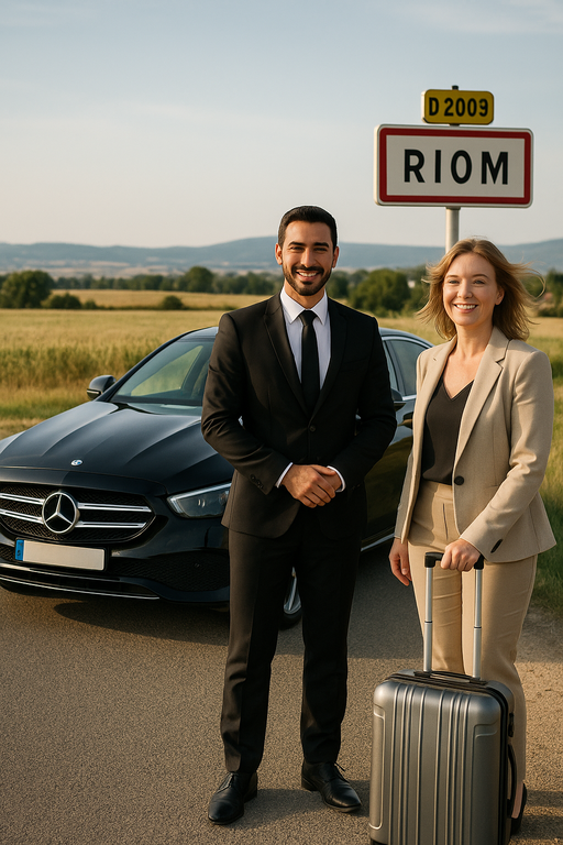 Chauffeur VTC professionnel à Riom taxi