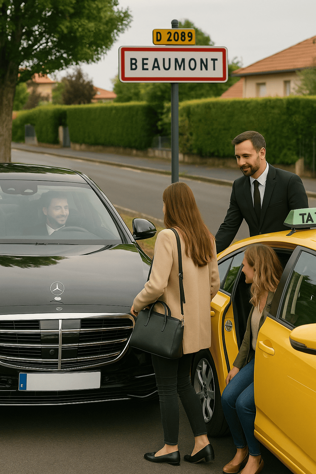 Taxi services de MY VTC depuis Beaumont