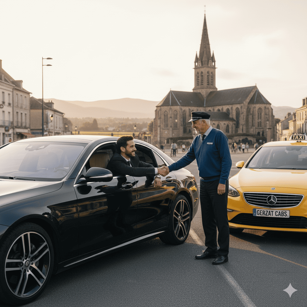 Taxi et VTC à Gerzat service transport de MY VTC depuis Gerzat
